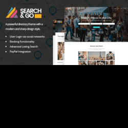 Search & Go – Smart Directory Theme