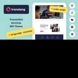 trans lang | Translation Services WordPress Theme