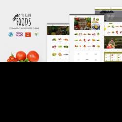 Vegan Food – Organic Store Responsive WooCommerce WordPress Theme