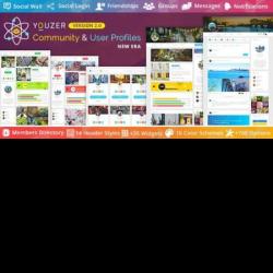 Youzer (Youzify) – Buddypress Community & WordPress User Profile Plugin