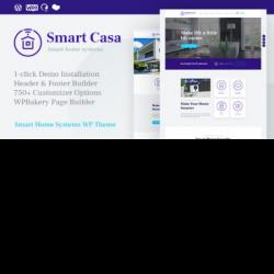 Smart Casa | Home Automation & Technologies WordPress Theme