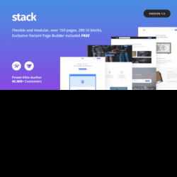 Stack – Multi Purpose WordPress Theme