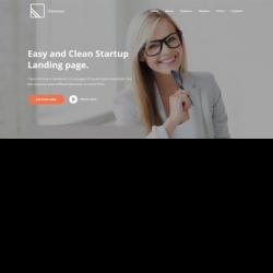 Vanessa – Easy Startup Landing Page WP Theme