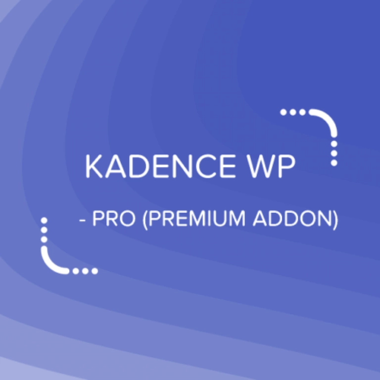 Kadence Theme Pro Addon