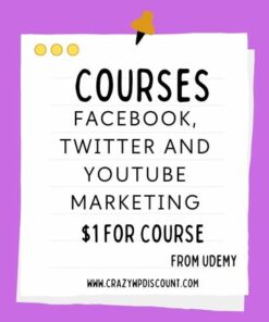 Facebook, Twitter And YouTube Marketing Course