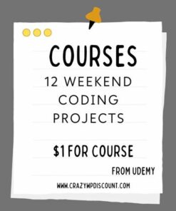 12 Weekend Coding projects Course