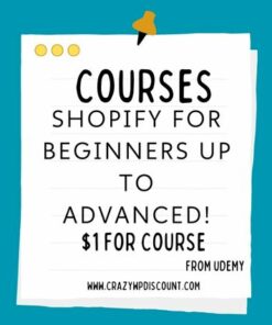 Shopify for Beginners up to Advanced! Course