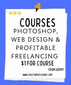 Learn Photoshop, Web Design & Profitable Freelancing Course