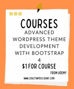 Advanced WordPress Theme Development with Bootstrap 4 Course