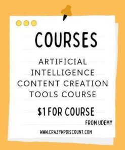 Artificial Intelligence Content Creation Tools Course