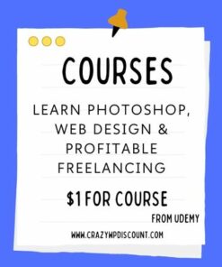 Learn Photoshop, Web Design & Profitable Freelancing Course