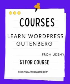 Learn WordPress Gutenberg Course