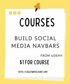 Build Social Media Navbars Course