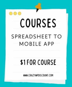 Spreadsheet to Mobile app Course