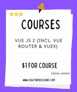 Vue JS 2 (incl. Vue Router & Vuex) Course