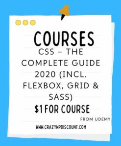 CSS – The Complete Guide 2020 (incl. Flexbox, Grid & Sass) Course