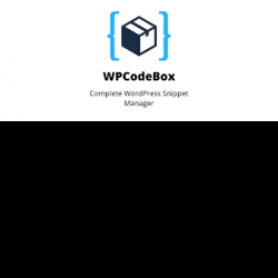 WPCodeBox Snippet Manager WordPress